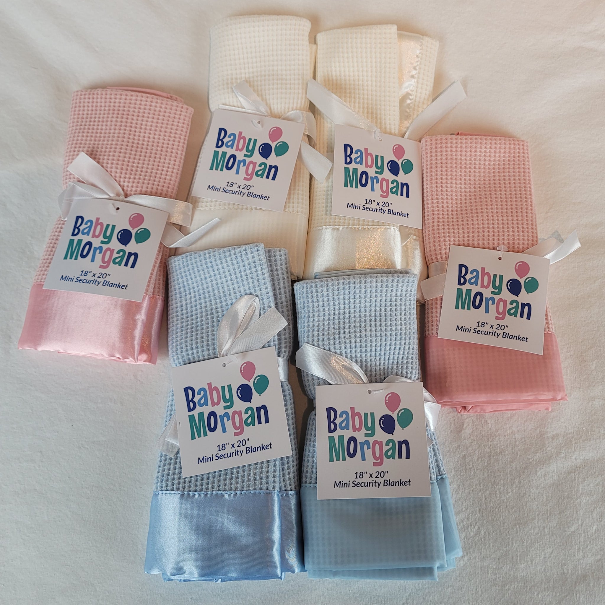 Baby Morgan Thermal Waffle Weave Mini Blankie