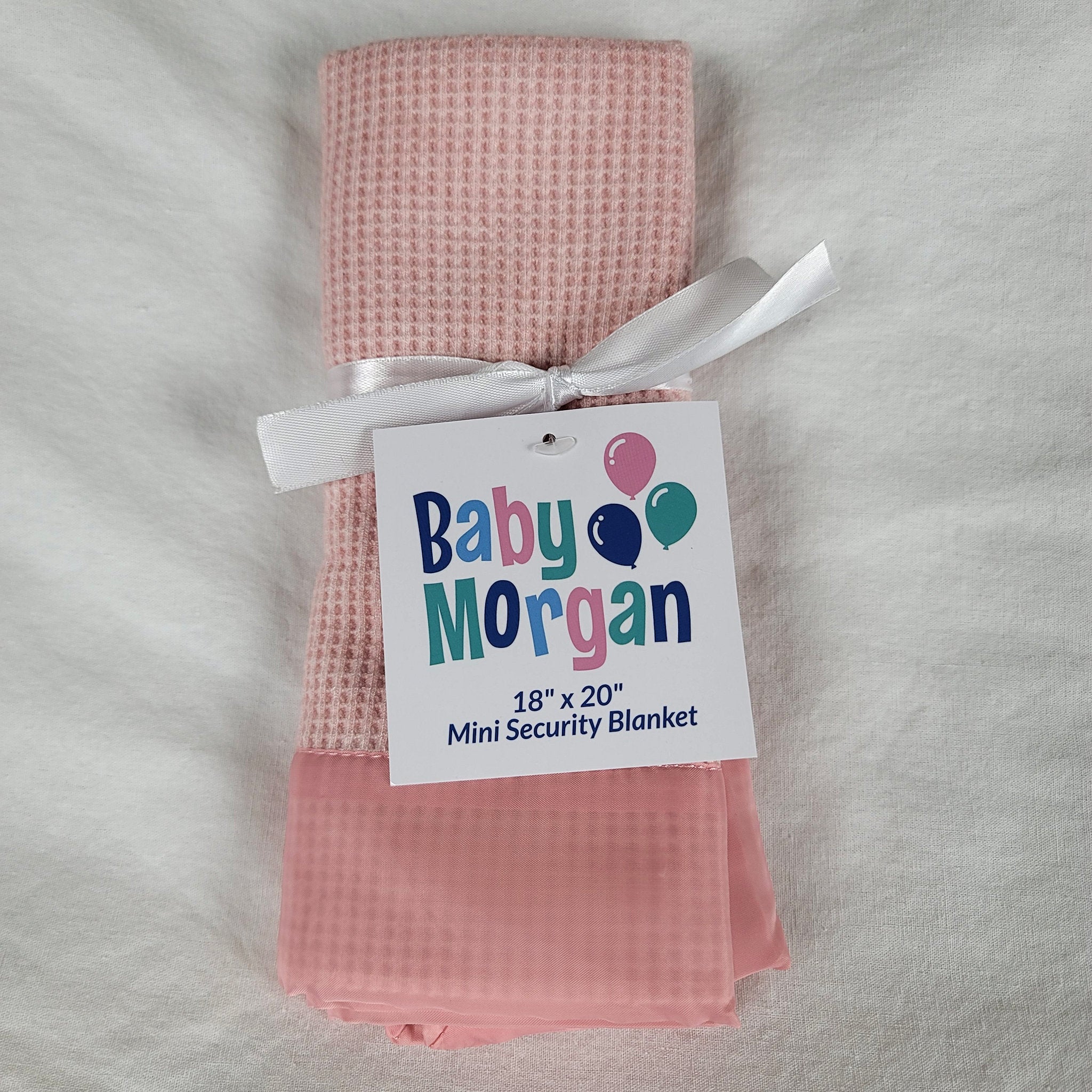 Baby Morgan Thermal Waffle Weave Mini Blankie