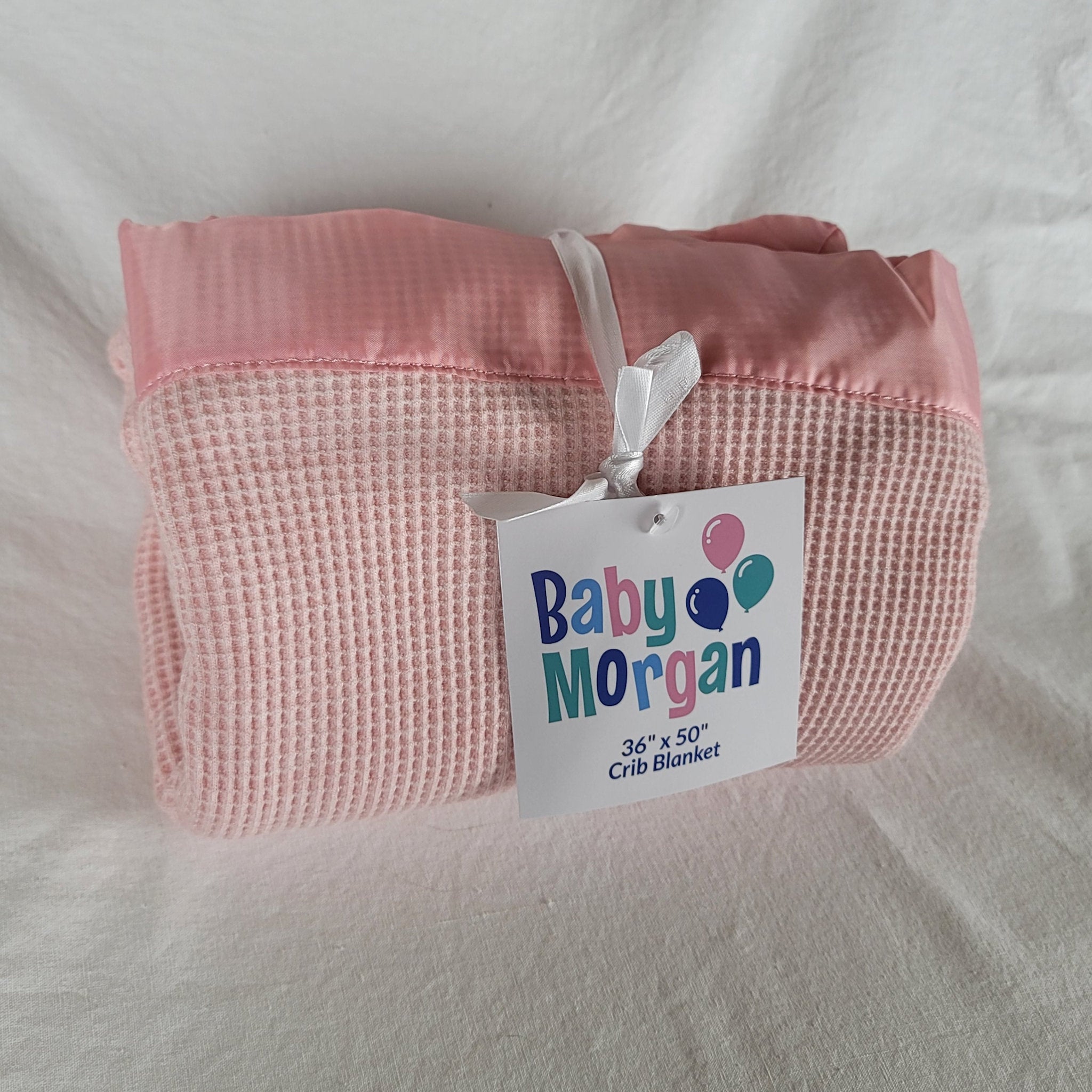 Baby Morgan Thermal Waffle Weave Mini Blankie