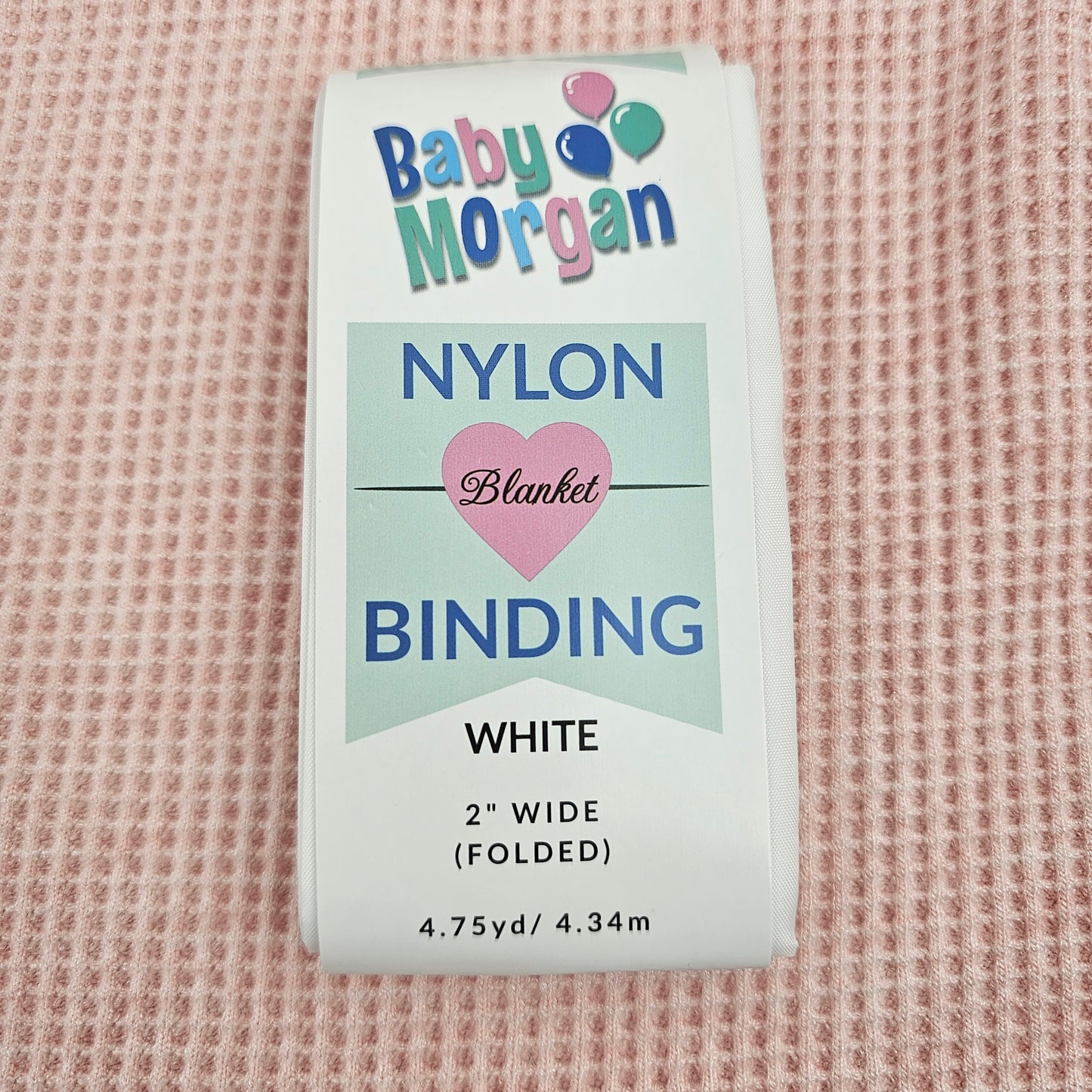 White Nylon Binding For Sewing Projects